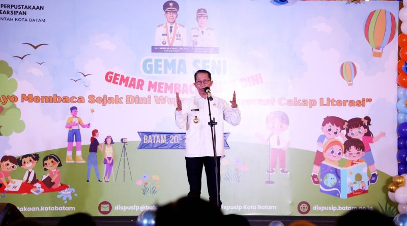 Pemkot Batam Gelar Gema Seni Dorong Minat Baca Anak Sejak Dini